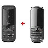 COMBO OF Kenxinda M1 & Kenxinda M2 World Smallest Mobile-Dual Sim