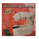 4 In 1 Mini Sewing Machine With Adaptor And Pedal ,Compact,WITH DUAL POWER