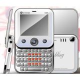 Micromax Q55 Bling White With 2 Mp Camera Opera Mini Mobile Phone En