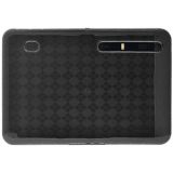 Amzer Luxe Argyle High Gloss Tpu Soft Gel Skin Case For Motorola Xoom Smoke Grey