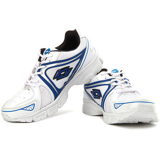 ShopClues: Lotto Roger White & Blue Sports Shoes @748