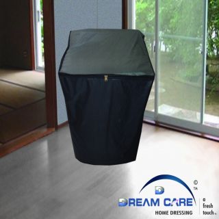 Dream Care Dark Grey Waterproof & Dustproof Washing Machine Cover for Fully Automatic 6.5Kg Model