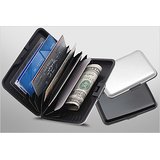 2 Aluma Data Secure Aluminum Wallets 1xBlack and 1xSilver Colour