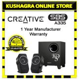 Genuine Creative Multimedia Speakers SBS A-335 2.1 Home Theatre System with Bill