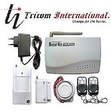 GSM SMS Sim Card Alarm Remote Control Sensors Detectors Home Security System Kit