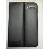 Black Faux Leather Flip Case Cover Pouch For Samsung Galaxy Tab 2 P310
