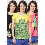 True Style'z - Pack Of 3 Assorted Women's T-shirts