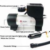 PREMIUM COIDO 6218 METAL BODY CAR AUTO 12V ELECTRIC AIR PUMP COMPRESSOR INFLATOR