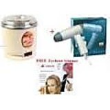 New Quality Hair Dryer & Wax Heater Combo With Free Eyebrow Trimmer