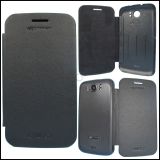 Micromax A110 Canvas 2 Superfone Luxury Leather Flip Hard Back Cover Case Clone