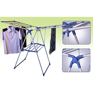 Folding Cloth Drying Stand Rack available at ShopClues for ...