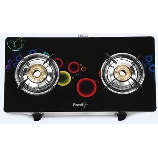 Pigeon Apollo Smart Plus 2 Burner Designer Gas Stove