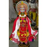 Kerala Traditional Kathakali Doll ( Miniature Of Kathakali)