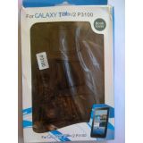 Samsung Galaxy Tab 1 2 7.0 P3100 P6200 P6210 Pure Leather Flip Flap Case Stand Book Cover
