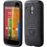 Motorola Moto G Cruzerlite Bugdroid Circuit Case for Motorola Moto G - Black
