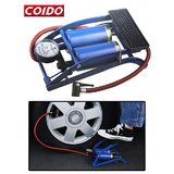 Coido Foot Air Pump Compressor 8Cm Twin Cylinder For Bike & Car