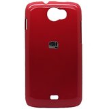 Snooky Red Hard Back Case Cover For Micromax Canvas2 A110 Td-8536