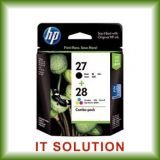 Hp 27 28 Combo Pack Ink Cartridges Black Cyan Magenta Yellow