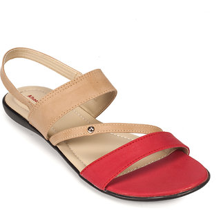 tan flat slingbacks