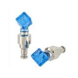 Universal Magic Tire Flashing Flash Wheel Lights For All Bikes And Cars Blue Color