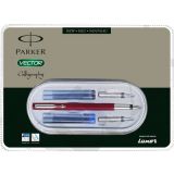 Parker Vector Standard Calligraphy Ct Fountain Pen Red