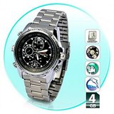 Spy Hidden Wrist Watch Camera 4GB  - DV DVR CAMERA RECORD VIDEO AUDIO