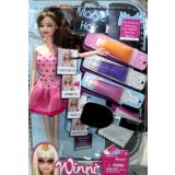 Cute Winni Magic Hair Color Stylish Barbie Doll Toy For Girls Kids