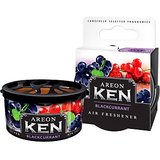 Areon Ken Car,Home,office Air Freshener Black Currant Flavor.