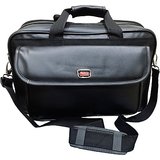 Pride 15.6 inch Expandable Laptop Messenger Bag Black