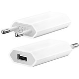 USB INDIAN 2 PIN MINI Wall Charger For Apple iPhone 4G 3GS 3G iPod Nano Video