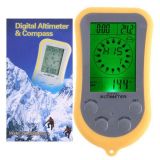 6 In 1 Waterproof Digital Altimeter Compass Barometer Thermometer Camping