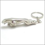 Jaguar Shaped Key Ring