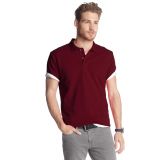 Born To Ride Special Combo Of Polo And Round Neck T Shirt Maroon