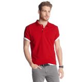 Born To Ride Special Combo Of Polo And Round Neck T Shirt Red