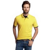 Born To Ride Special Combo Of Polo And Round Neck T Shirt Yellow