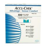 Accu Chek Advantage Sensor Comfort Test Strips 100 Strips En