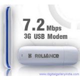 Reliance Mf190 3g Usb Modem Data Card 7.2mbps Fully Unlocked