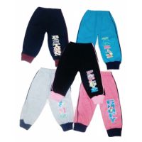 Multicolor Kids Track Pant With Rip (Set Of 5)