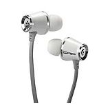 Verico Grip Gravity In Ear Stereo Earphone Headphone With Microphone White