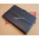 Leather Carry Case Cover Folding Table Talk Folio Book Cover With Multiple Viewing Angles For Olivepad Olive Pad V T100 Vt100 7 7 Inch Tab Tablet Clone