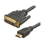 Hdmi To Dvi D ( 24+5) Pin Dual Link Cable Gold Plated 5 Meter