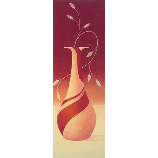Vitalwalls - Abstract Painting - Art Print on Imported White Polypapier Gallary Wrapped on PVC Frame