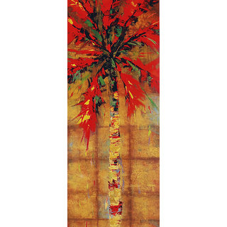 Vitalwalls - Abstract Painting - Art Print on Imported White Polypapier Gallary Wrapped on PVC Frame