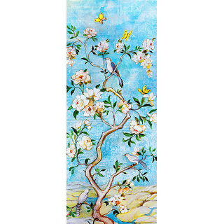 Vitalwalls - Abstract Painting - Art Print on Imported White Polypapier Gallary Wrapped on PVC Frame