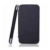 New Style Flip Leather Case Cover For Micromax A116 Canvas HD Original Black