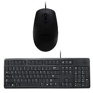 Dell Keyboard Mouse Combo (Black)