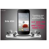Lava Iris 454 Dual GSM SIM SMARTPHONE Android v4.0.4 Cam 8 MP 4.5" Touch 1 GHz Dual Core