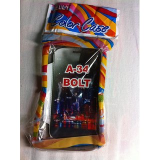 Soft Jelly Silicone Skin Case Back Cover Pouch For Micromax Bolt A34 A34 A 34 available at ShopClues for Rs.115