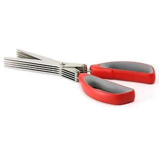 Multi-layer Household Stainless Steel 5 Blade Scissors
