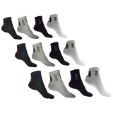 Pack of 12 Pairs Unisex Ankle Socks